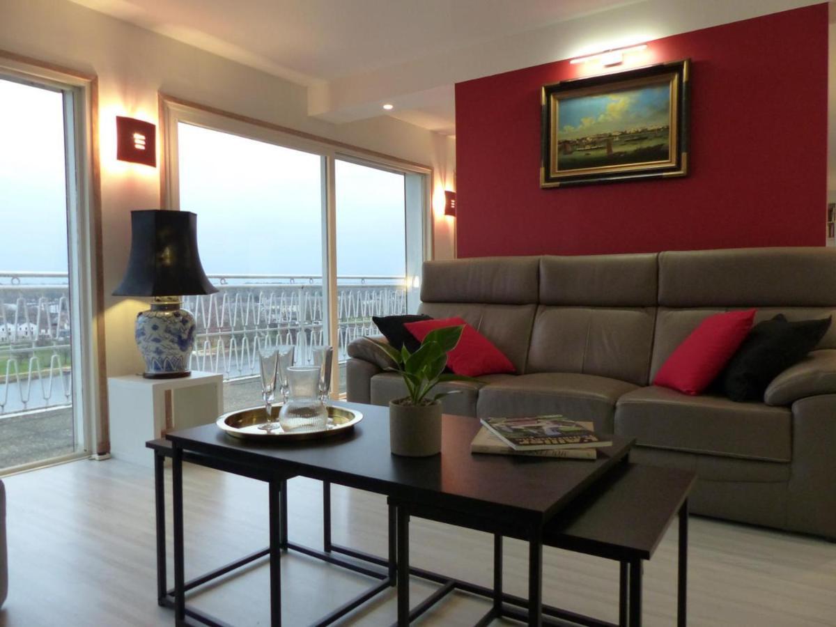 Appartement Panoramique Au Centre De Moulins Avec Terrasse, 2 Chambres, Et Equipements Modernes - Fr-1-489-412 ภายนอก รูปภาพ