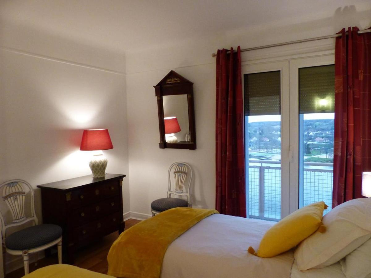 Appartement Panoramique Au Centre De Moulins Avec Terrasse, 2 Chambres, Et Equipements Modernes - Fr-1-489-412 ภายนอก รูปภาพ