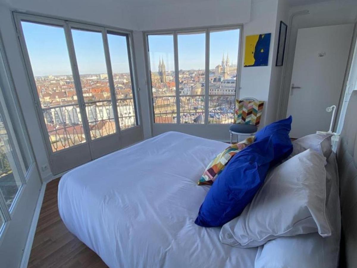 Appartement Panoramique Au Centre De Moulins Avec Terrasse, 2 Chambres, Et Equipements Modernes - Fr-1-489-412 ภายนอก รูปภาพ