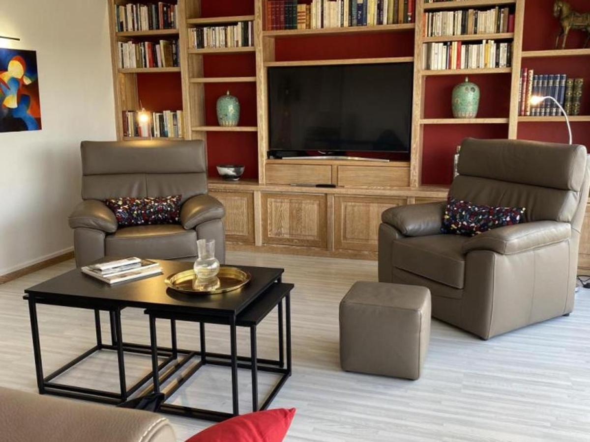 Appartement Panoramique Au Centre De Moulins Avec Terrasse, 2 Chambres, Et Equipements Modernes - Fr-1-489-412 ภายนอก รูปภาพ